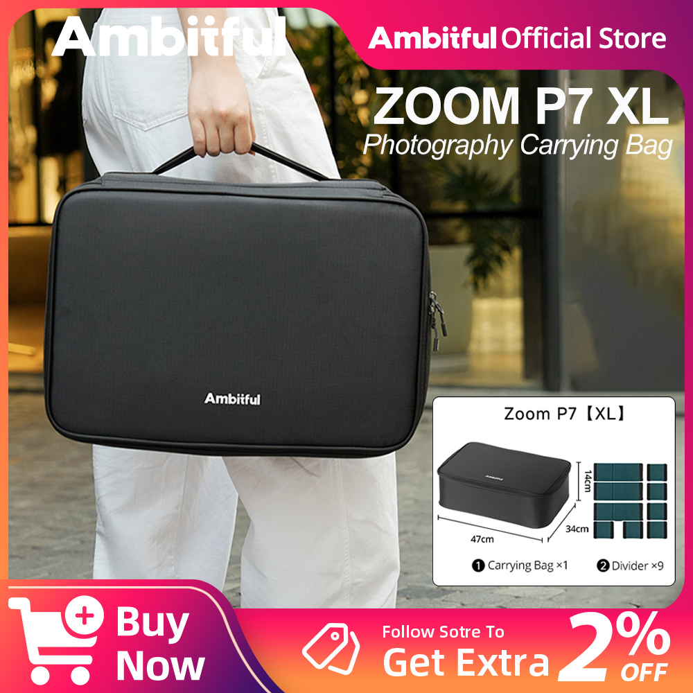 Ambitful ZOOM P7II XL التصوير  - مراجعة Drone Gimbal وسعره