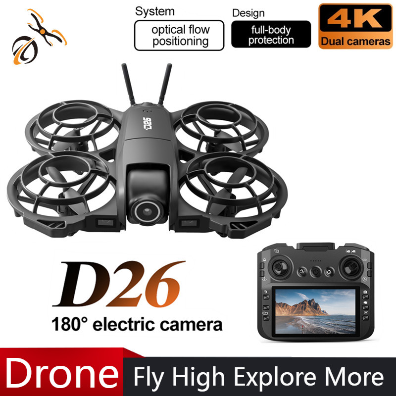 طائرة بدون طيار D26 بدقة 4K لل - مراجعة Drone Gimbal وسعره